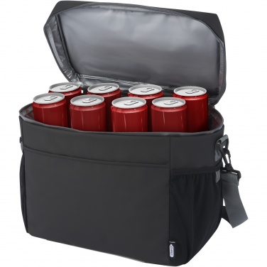 Logo trade promotional products image of: Aqua 20-can GRS recycled water resistant cooler bag 22L