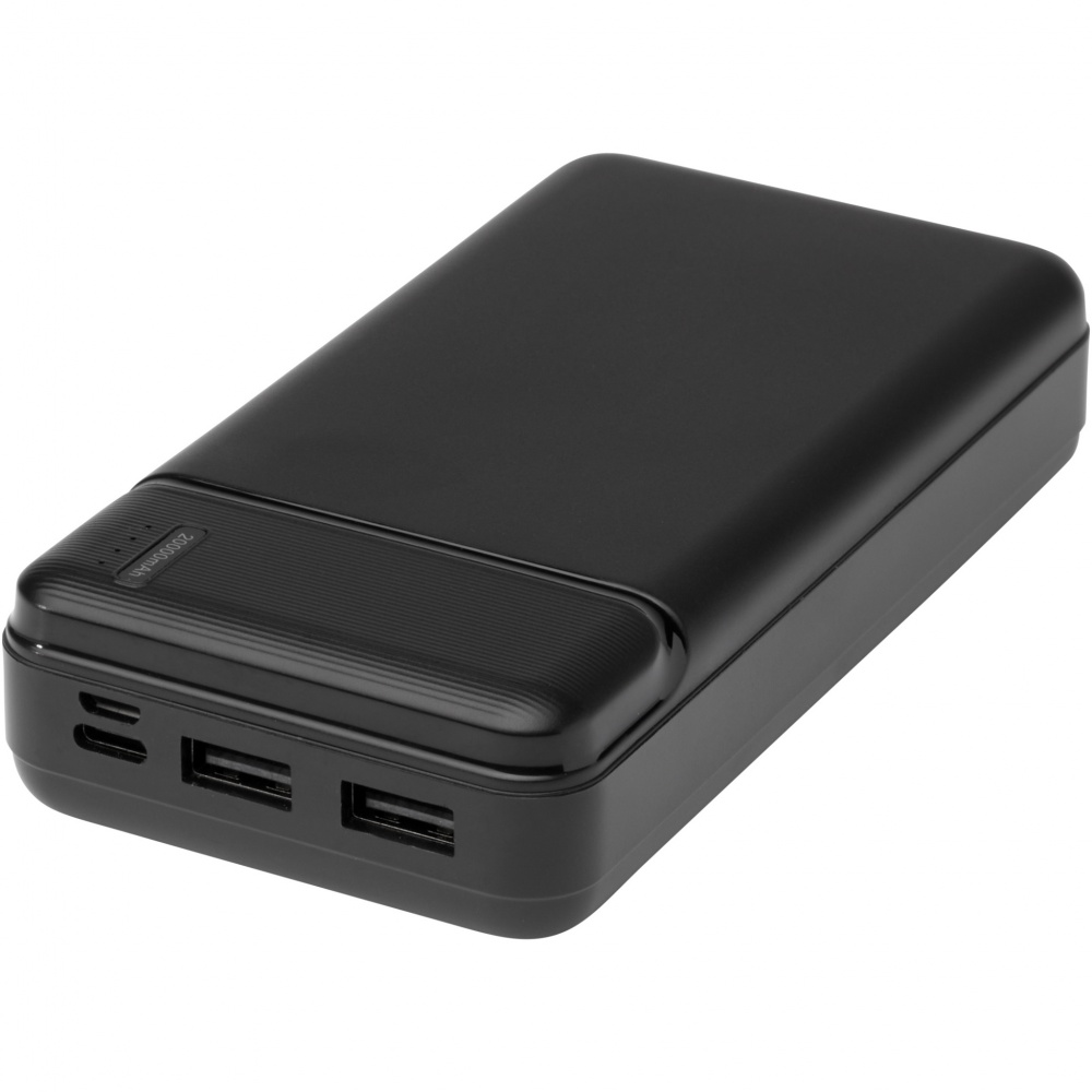 Logo trade business gift photo of: Loop 20.000 mAh recycled plastic power bank 