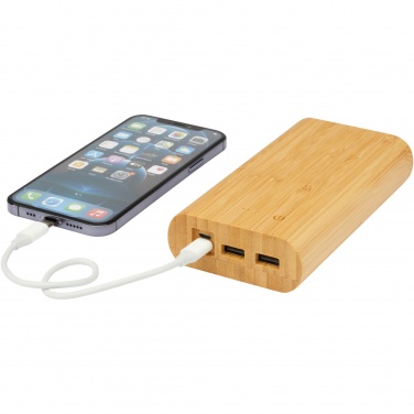 Logotrade promotional item picture of: Tulda 20.000 mAh bamboo power bank