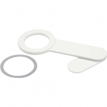 Logo trade corporate gifts image of: Hook recycled plastic desktop phone holder