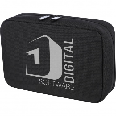 Logo trade promotional product photo of: Rise GRS recycled organiser pouch  