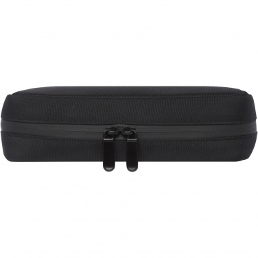 Logo trade promotional merchandise image of: Rise GRS recycled organiser pouch  