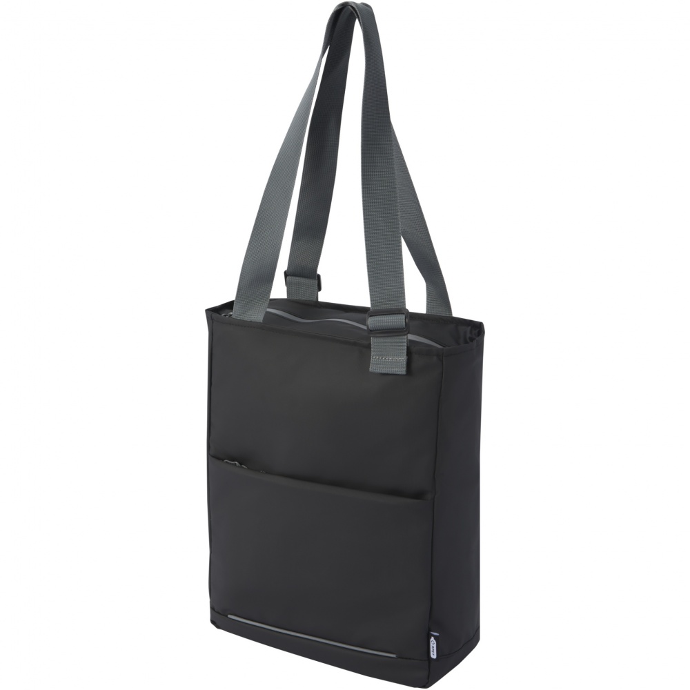 Logotrade promotional item picture of: Aqua 14" GRS recycled water resistant laptop tote bag 14L