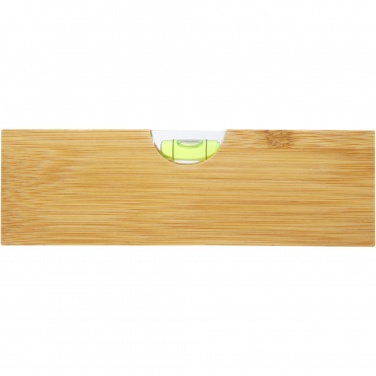 Logo trade promotional products picture of: Flush bamboo spirit level with bottle opener