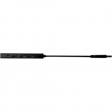 Logotrade promotional merchandise picture of: Rise RCS recycled aluminium USB 2.0 hub