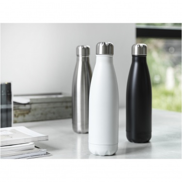 Logo trade promotional gifts image of: Cove 500 ml RCS certified recycled stainless steel vacuum insulated bottle 