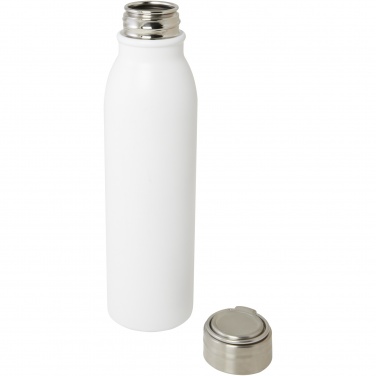 Logo trade advertising products picture of: Harper 700 ml RCS certified stainless steel water bottle with metal loop