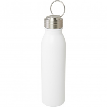 Logo trade corporate gift photo of: Harper 700 ml RCS certified stainless steel water bottle with metal loop