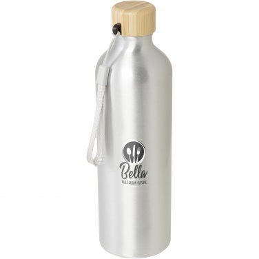 Logo trade promotional giveaway photo of: Malpeza 770 ml RCS certified recycled aluminium water bottle