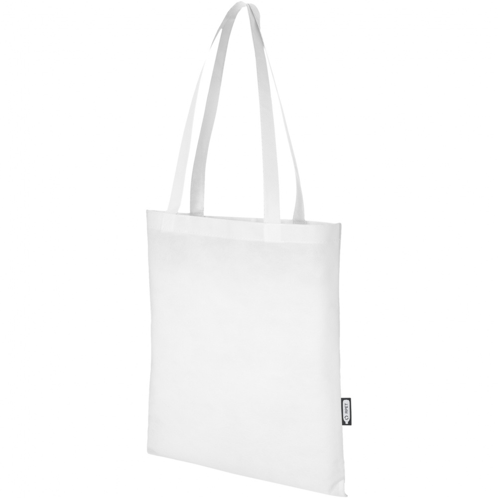 Logotrade corporate gift picture of: Zeus GRS recycled non-woven convention tote bag 6L
