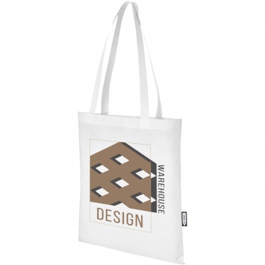 Logo trade business gift photo of: Zeus GRS recycled non-woven convention tote bag 6L