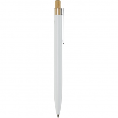 Logo trade promotional giveaway photo of: Nooshin recycled aluminium ballpoint pen  (blue ink)
