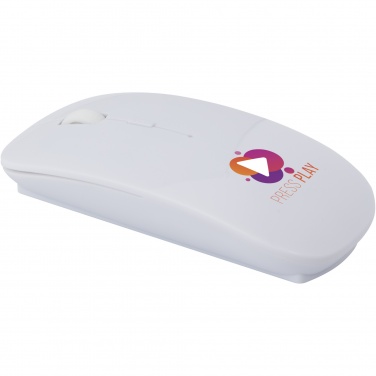 Logotrade advertising products photo of: Menlo RCS recycled plastic wireless mouse 