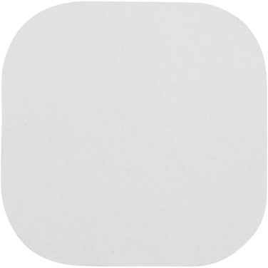 Logo trade promotional gifts image of: Sticky-Mate® square-shaped recycled sticky notes with rounded corners