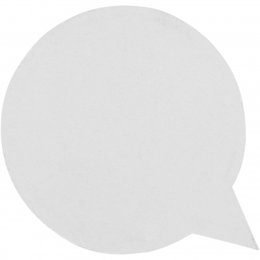Logotrade promotional merchandise picture of: Sticky-Mate® speech bubble-shaped recycled sticky notes