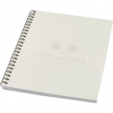 Logotrade promotional giveaway picture of: Desk-Mate® A5 colour spiral notebook