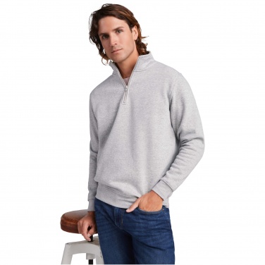 Logo trade promotional merchandise photo of: Aneto quarter zip sweater