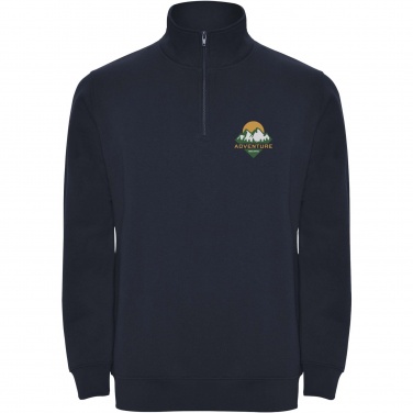 Logo trade corporate gift photo of: Aneto quarter zip sweater