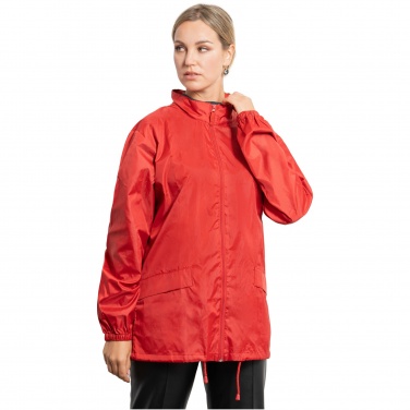 Logo trade promotional giveaways picture of: Escocia unisex lightweight rain jacket