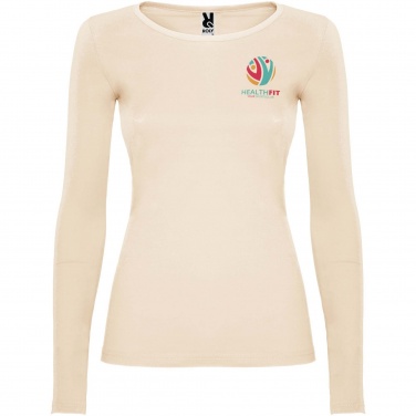 Logo trade promotional giveaways image of: Extreme long sleeve women's t-shirt