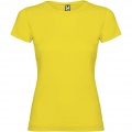 Jamaica short sleeve women's t-shirt, Yellow