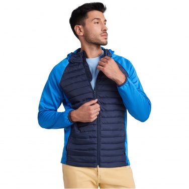 Logo trade promotional merchandise image of: Minsk unisex hybrid insulated jacket