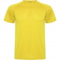 Montecarlo short sleeve kids sports t-shirt, Yellow