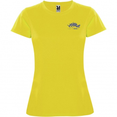 Logo trade promotional item photo of: Montecarlo short sleeve women's sports t-shirt
