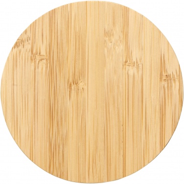Logotrade business gift image of: Essence 15W bamboo wireless charging pad