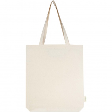 Logo trade promotional giveaways picture of: Orissa 180 g/m² organic wide bottom tote bag 11L