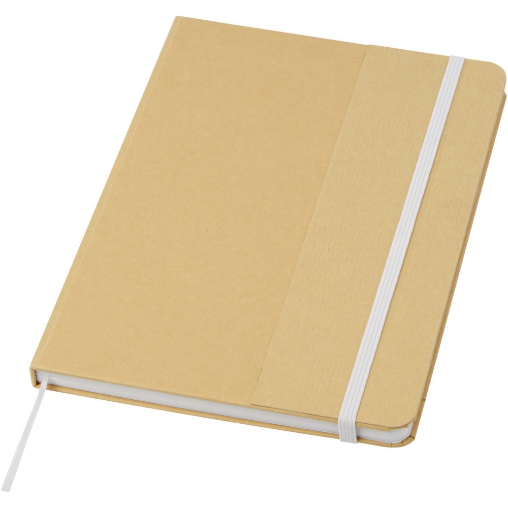 Logotrade promotional items photo of: Nelida A5 recycled cardboard hard cover notebook