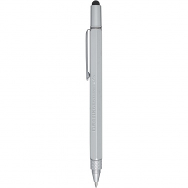 Logo trade promotional gifts image of: Dora recycled aluminium multifunctional pen