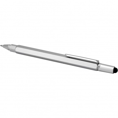 Logo trade business gifts image of: Dora recycled aluminium multifunctional pen