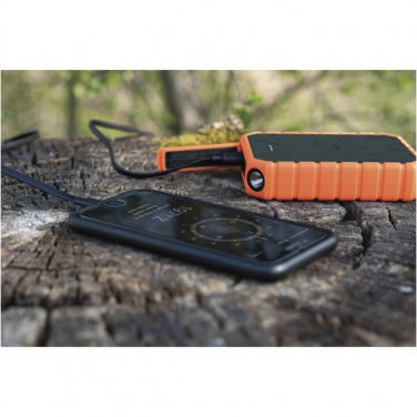 Logo trade business gifts image of: Xtorm XR201 Xtreme 10.000 mAh 20W QC3.0 waterproof rugged power bank with torch
