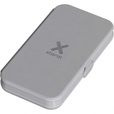 Logo trade corporate gifts image of: Xtorm XWF31 15W foldable 3-in-1 wireless travel charger