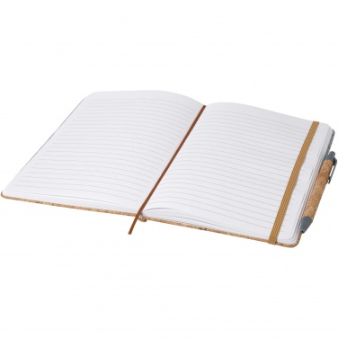 Logo trade promotional merchandise photo of: Veronica A5 hard cover notebook