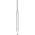 Blanca recycled aluminium ballpoint pen, White