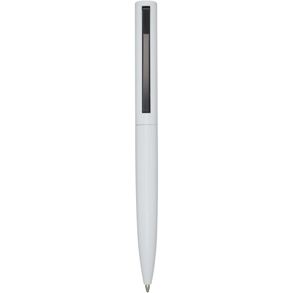 Logo trade promotional item photo of: Juana recycled aluminium ballpoint pen