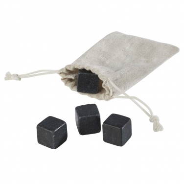 Logo trade promotional merchandise photo of: Pedro stone ice cubes set