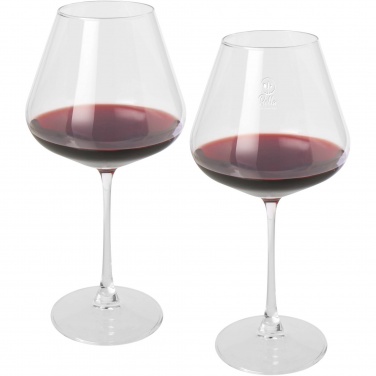 Logo trade promotional product photo of: Rosso 2-piece wine glass set 
