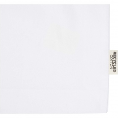 Logo trade advertising products image of: Madras 140 g/m² GRS recycled cotton gusset tote bag