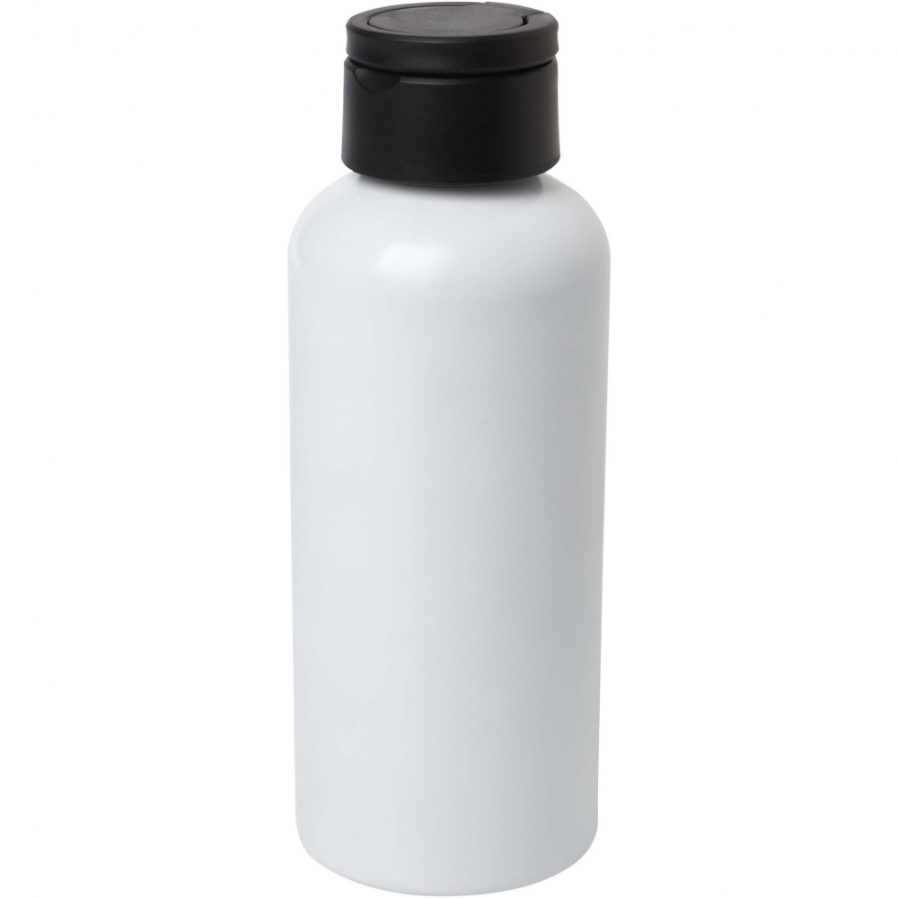Logo trade promotional gift photo of: Trinity 600 ml RCS certified recycled aluminium water bottle with RPET lid