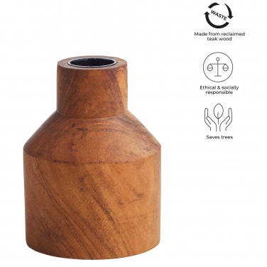 Logo trade business gifts image of: Originalhome dinner candle holder - M