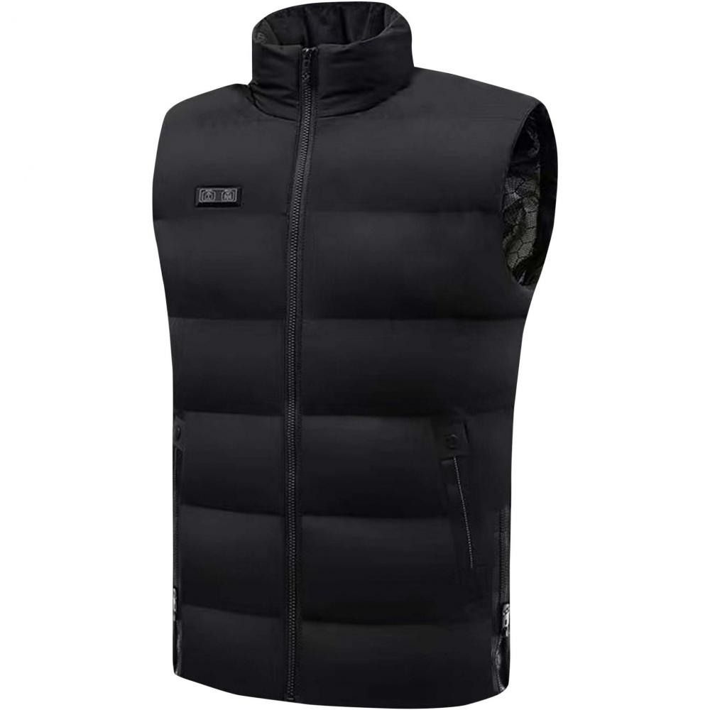Logo trade promotional merchandise picture of: SCX.design G01 heated bodywarmer with power bank