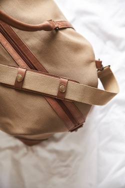 Logotrade promotional giveaway image of: VINGA Sloane RCS RPET weekender bag