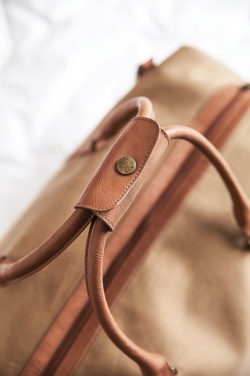 Logo trade promotional merchandise picture of: VINGA Sloane RCS RPET weekender bag