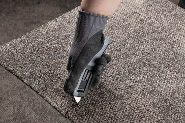 Logo trade promotional gifts image of: RCS certified recycled plastic Auto retract safety knife