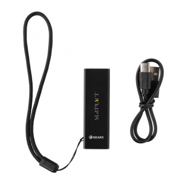 Logo trade promotional merchandise image of: Gear X RCS recycled aluminum 30 metre laser measure