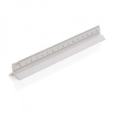 Logotrade promotional items photo of: 15cm. Aluminum triangular ruler