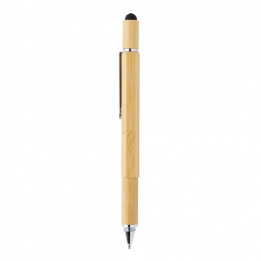Logotrade promotional merchandise picture of: Bamboo 5-in-1 toolpen